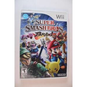 Super Smash Bros. Brawl (Nintendo Wii, 2008) Authentic, Complete, Tested